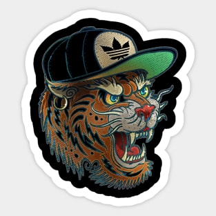 BIG BUD TIGER Sticker